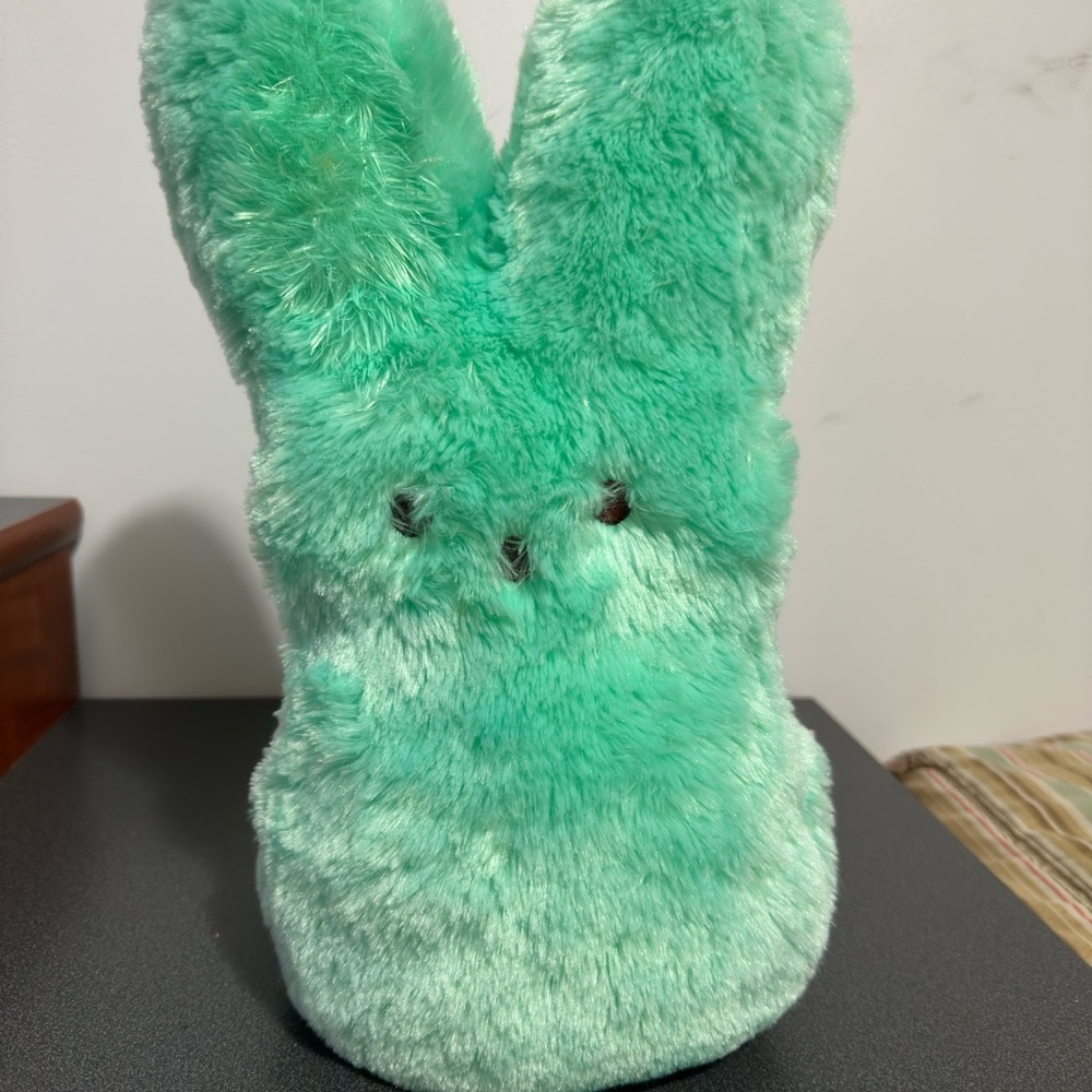 Plush Green Bunny Toy